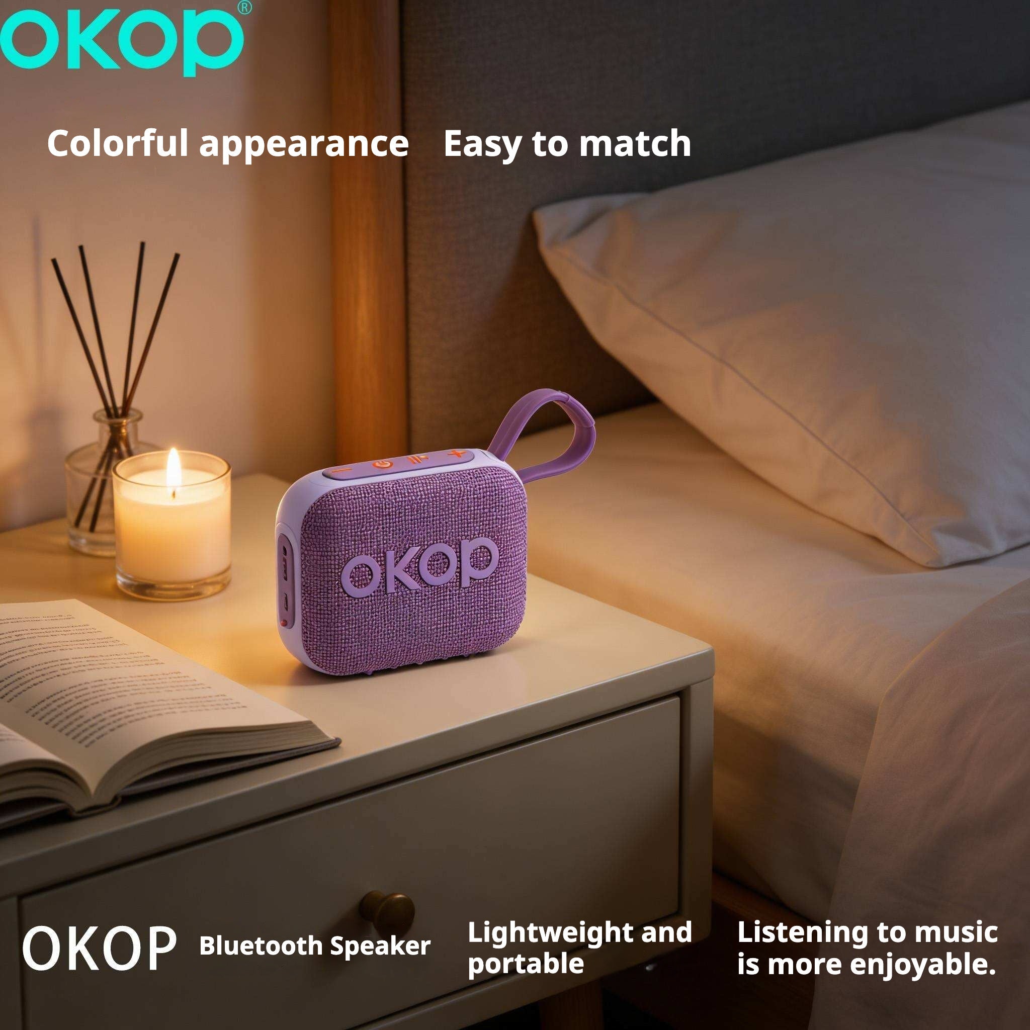 KP-597 Hot-selling Multifunctional Portable Outdoor Compact Stereo Subwoofer New Mini Bluetooth Speaker In Stock