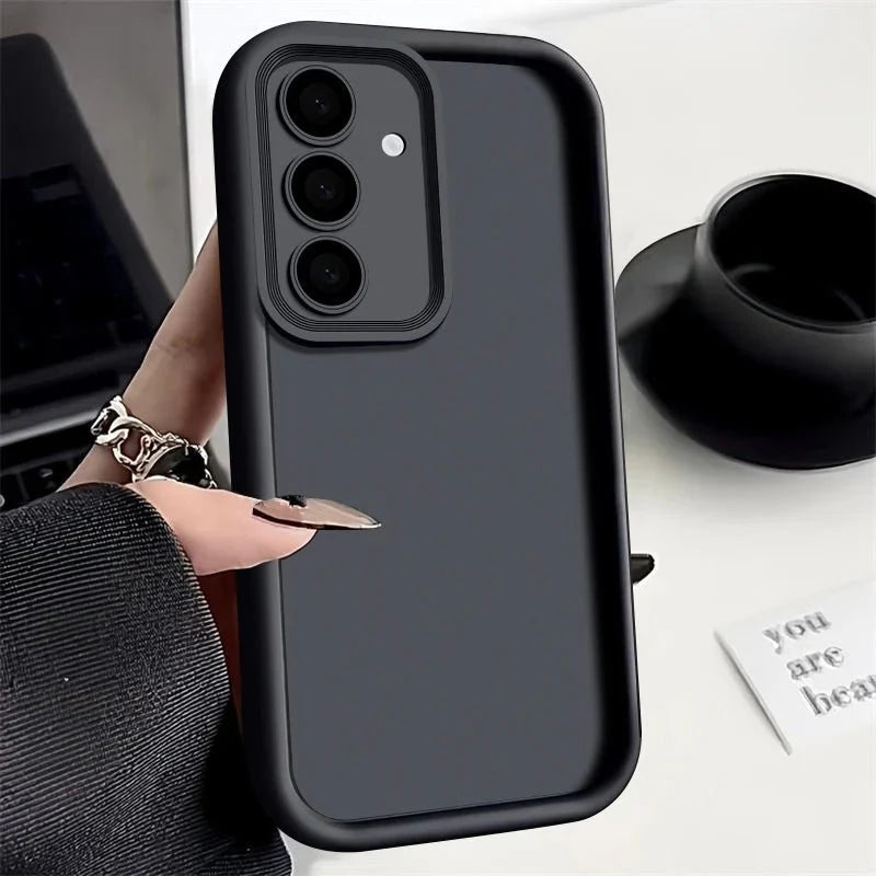 Candy Color Soft Silicone Phone Case | Matte TPU Cover for Samsung Galaxy